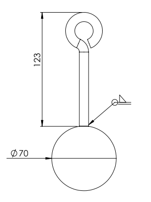 Grip Training Sphere S KIT - Ball 70mm