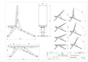 Adjustable bench technical sheet