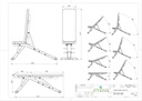 Adjustable bench technical sheet