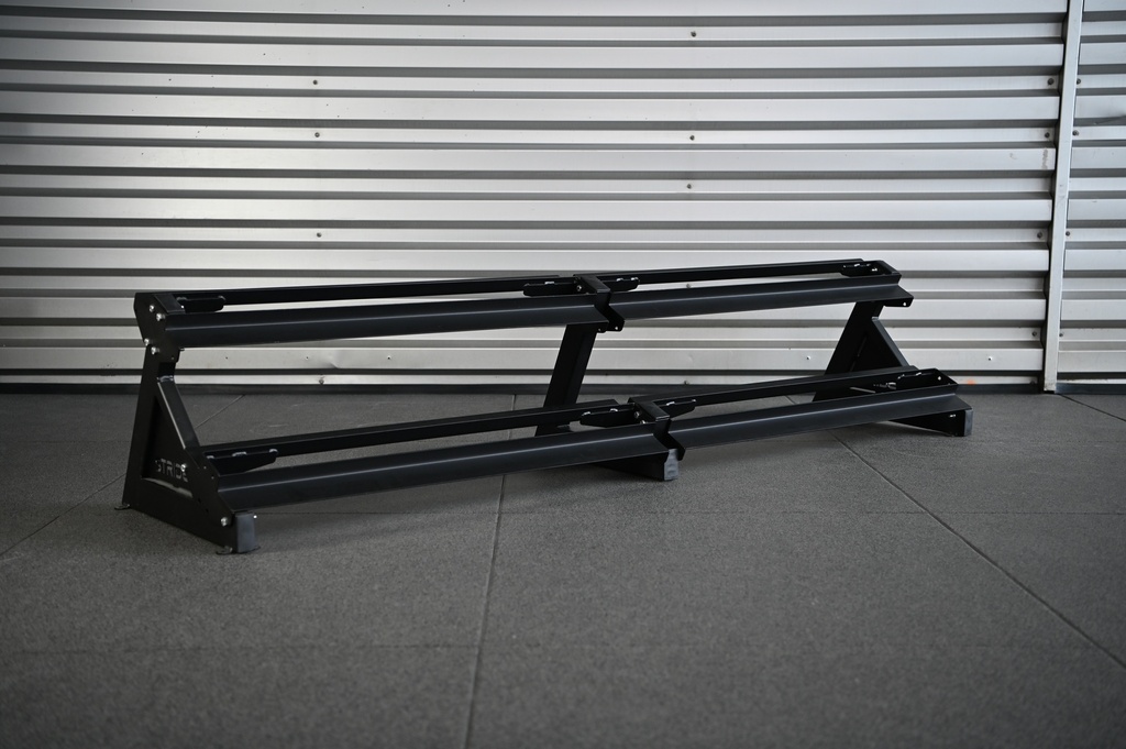 Lean and Low Dumbbell Storage Rack