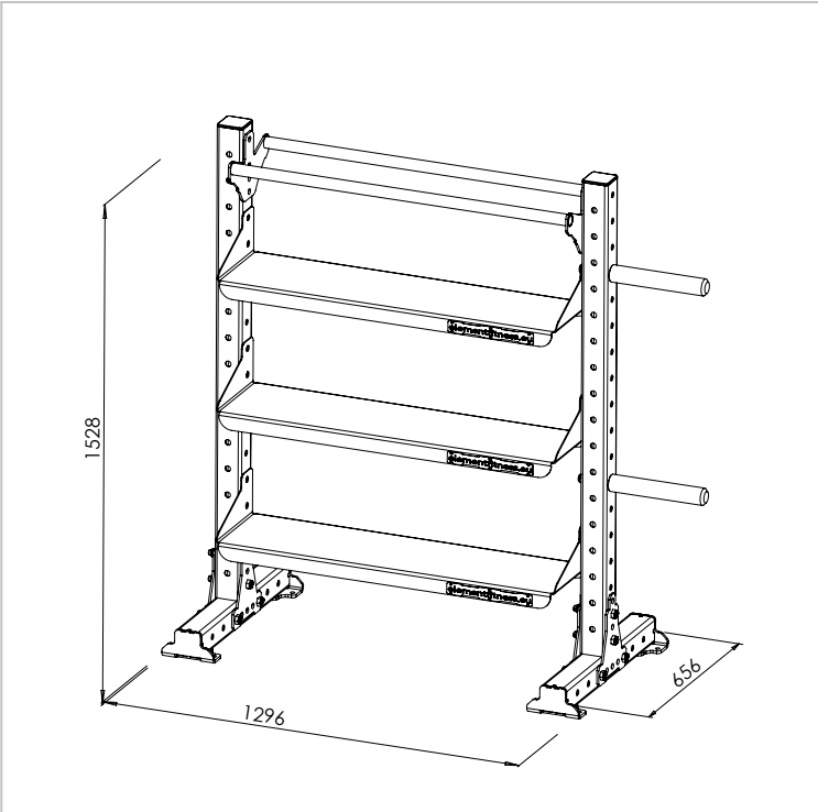 Heavy Duty Rack 1,05m