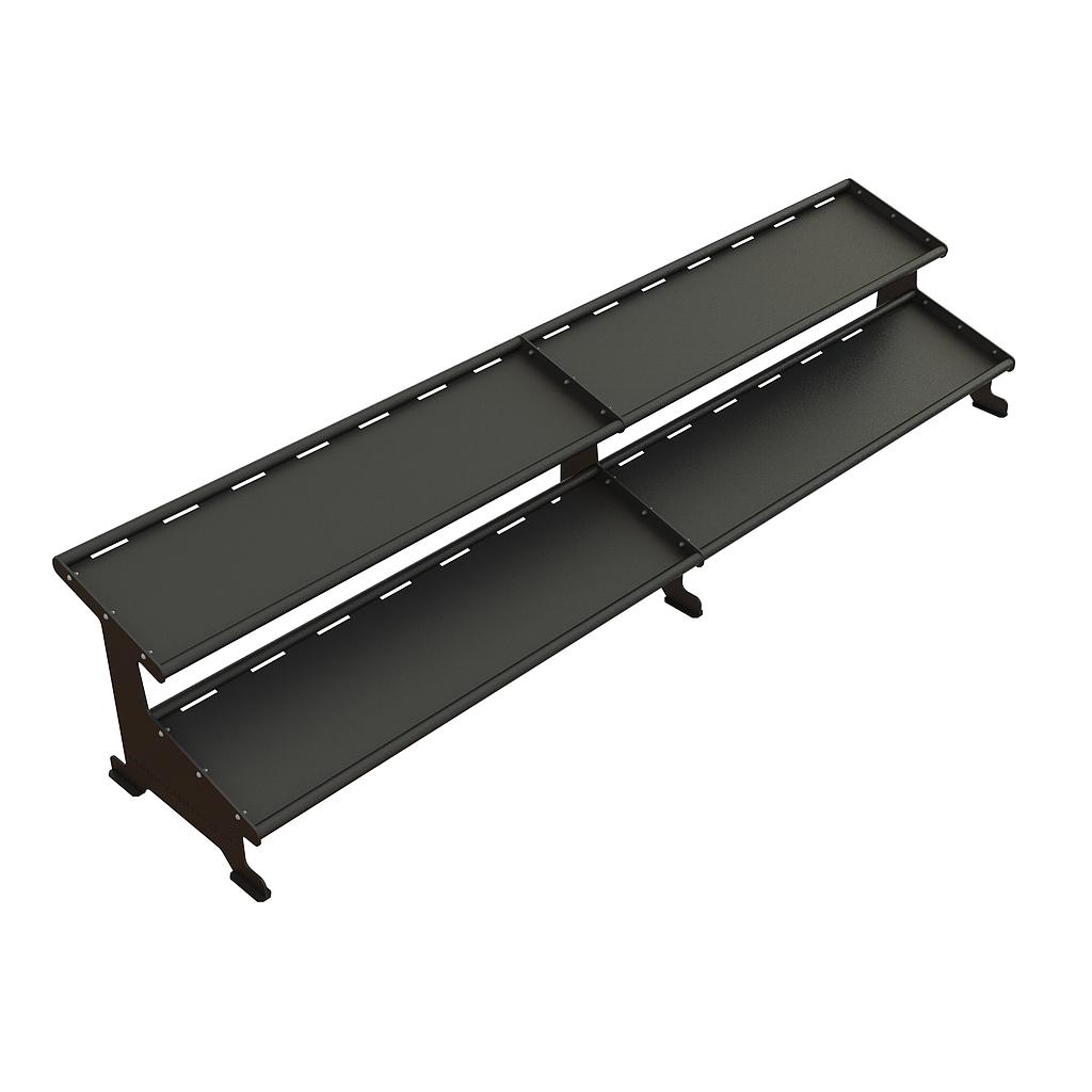 Double dumbbell rack