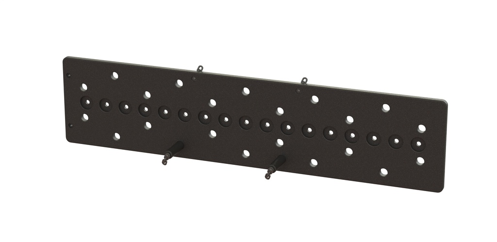 Peg board 1475x340x20 EN1176